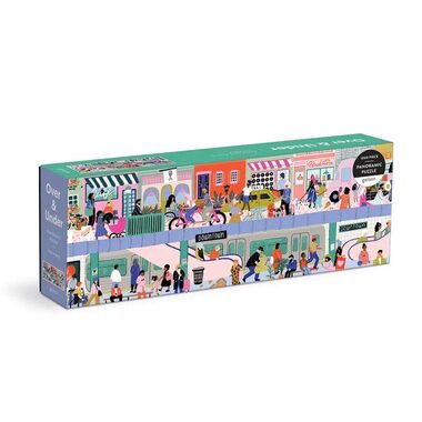 Galison Puzzle Panoramapuzzle 1000 Teile / ab 8 Jahren 