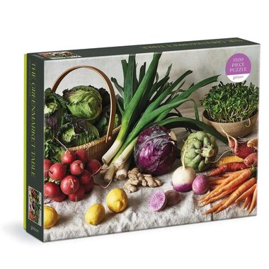 Galison Puzzle Greenmarket Tisch 1500 Teile / ab 8 Jahren