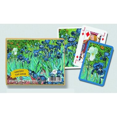 Piatnik Canasta Van Gogh Iris / Anzahl Spieler: 2-6 / Spieldauer: 30 Minuten / ab 10 Jahren