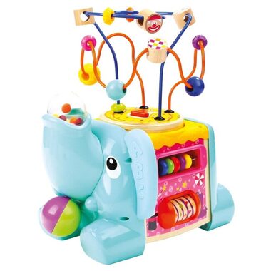 Bino Motorikblock Elefant / ab 18 Monaten