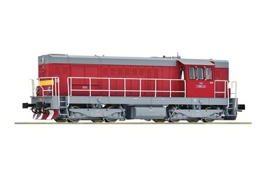 Roco 7310062 Diesellokomotive T 466.2129 ČSD Kocour IV di / Maßstab H0 (1:87) / Länge 156mm / Radius 358mm / ab 14 Jahren