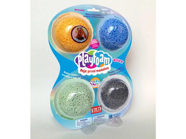 Pexi PlayFoam® Boule 4er-Pack - B Jungenfarben / ab 3 Jahren