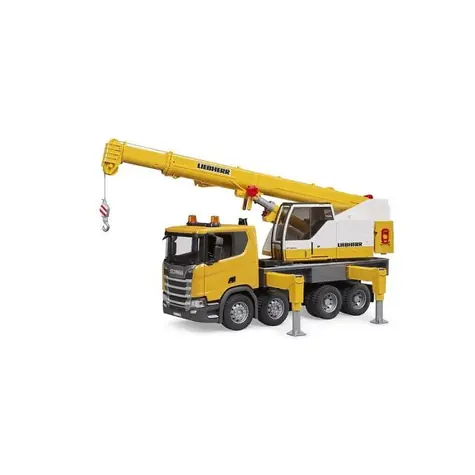 Bruder Scania LKW mit Liebherr-Kran / ab 4 Jahren