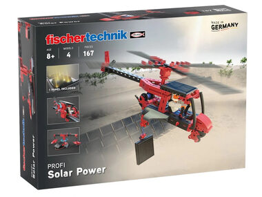 Fischertechnik Profi - Solar Power / ab 8 Jahren / 4 Modelle / 167 Teile 