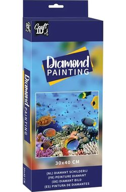 GRAFIX Diamond Painting Ozean / 30x40 cm