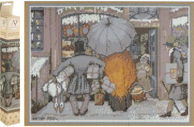 GRAFIX Diamond Painting Schaufenster 50x40 cm