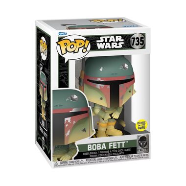 Funko POP! Boba Fett (Star Wars) Leuchtet im Dunkeln / ab 3 Jahren