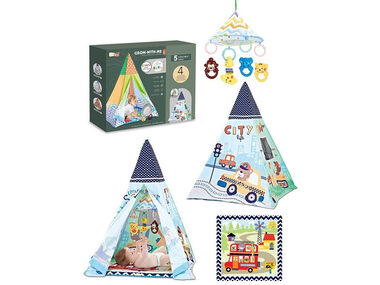 MaDe 11468 - Zelt, 85 x 85 x 112 cm