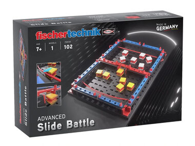 Fischertechnik Brettspiel für Fortgeschrittene: Slide Battle / 102 Teile / ab 7 Jahren