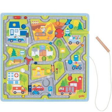 GOKI Magnetlabyrinth City / ab 3 Jahren