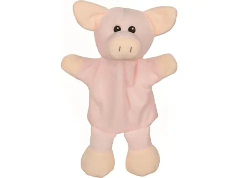 GOKI Handpuppe Ferkel 30 cm / ab 4 Jahren