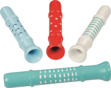 GOKI Pfeife mit Muster 1 Stück (Mix) / ab 3 Jahren