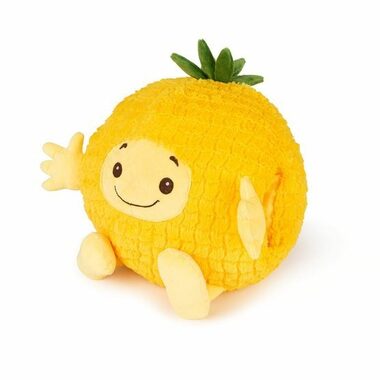 Cozy Noxxiez Pineapple - warmes Plüschkissen 3 in 1 / ab 0 Jahren