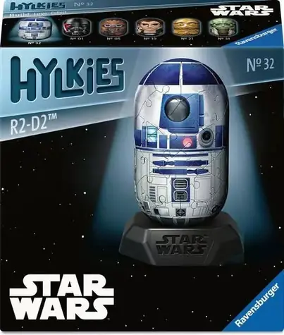 Ravensburger 3D Puzzle Hylkies: Star Wars: R2-D2 / 54 Teile / ab 6 Jahren