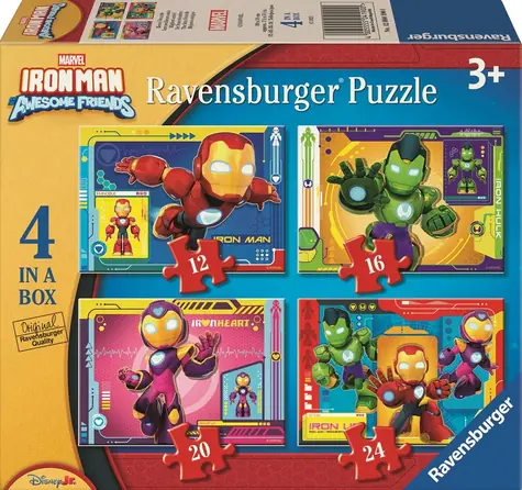 Ravensburger Iron Man und seine tollen Freunde / 4in1 / ab 3 Jahren