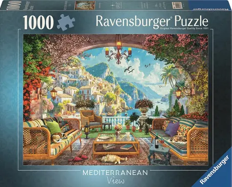 Ravensburger Märchenblick aufs Mittelmeer / 1000 Teile / ab 12 Jahren