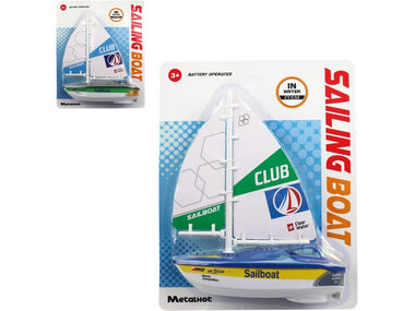 MaDe Batteriebetriebenes Segelboot / 31 x 24 cm / ab 3 Jahren