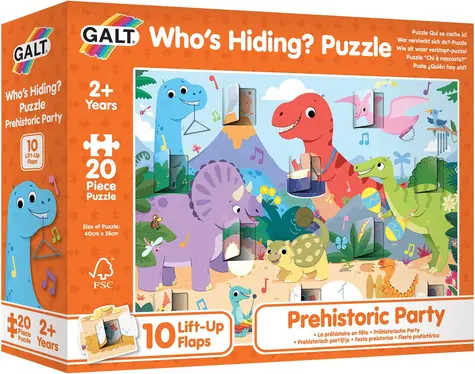 Asmodee Puzzle Versteckspiel: Dinosaurier / ab 2 Jahren
