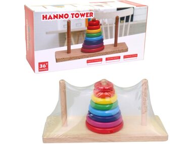 MaDe 20257 Holzturm / 21 x 11 x 8 cm / ab 3 Jahren