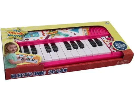 MaDe 14088 Elektronisches Klavier / 24 Tasten / 30 cm / ab 3 Jahren
