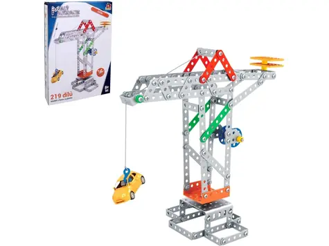 MaDe Little Mechanic Crane / 219 Teile / ab 8 Jahren