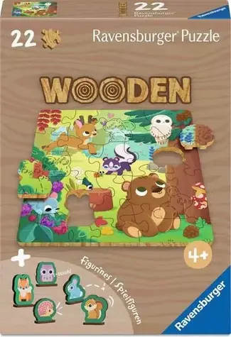 Ravensburger Holzpuzzle Dschungel / 22 Teile / ab 4 Jahren