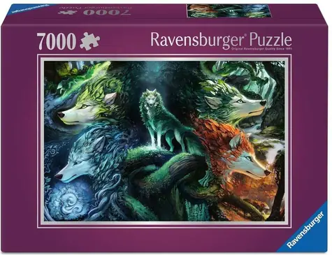 Ravensburger Mystische Wölfe / 7000 Teile / ab 14 Jahren