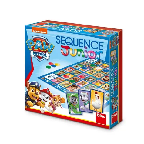 Dino Familienspiel-Sequenz Junior Paw Patrol / ab 3 Jahren / Spieldauer: 15 Minuten / 2-4 Spieler