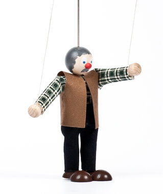 Gerlich Holzpuppe Opa Lojza