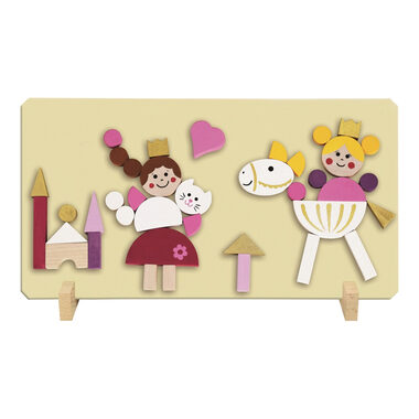 Detoa Magnetisches Prinzessinnen-Puzzle