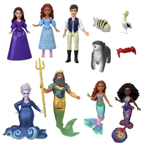 Mattel „Die kleine Meerjungfrau“ - Puppen und Freunde zu Land und zu Wasser / ab 3 Jahren