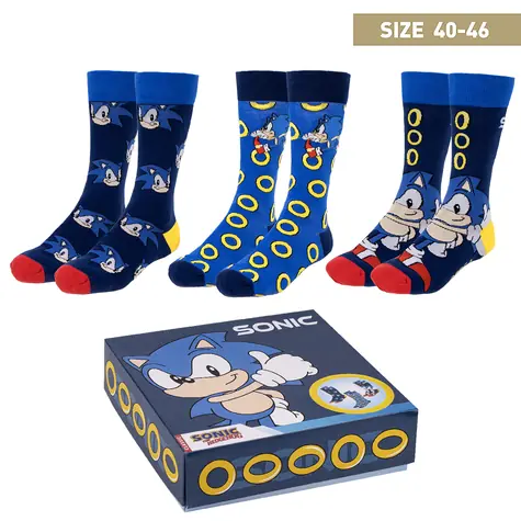 Cerdá Sonic 3 Paar / Größe 40-46
