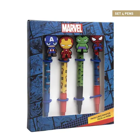 Cerdá MARVEL Stiftset, 4-teilig