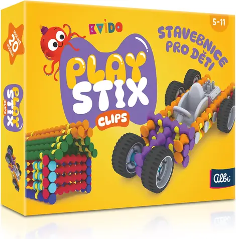 Albi Kvído Playstix Konstruktionsset mit Clips