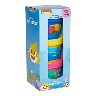 Corsair Toilettenartikel Baby Shark Formbare Seife / 3x100g