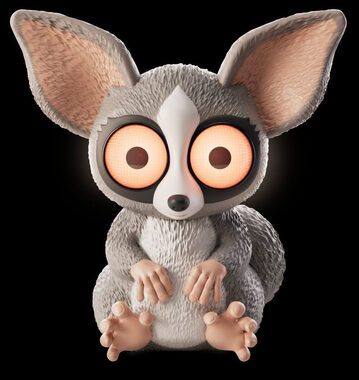 Liscianigioch LED-Lampe Komba Ohren