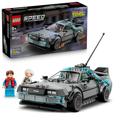 LEGO® Speed Champions 77256 Zurück in die Zukunft Zeitmaschine / Anzahl der Teile: 357 / ab 9 Jahren