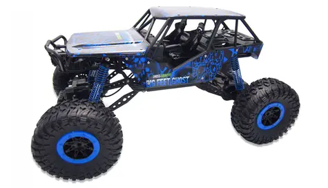 Beschädigte Verpackung - AMEWI Crazy Crawler 4WD Rock Crawler blau / RC-Auto / 1:10 / Fernsteuerung / 2,4 GHz