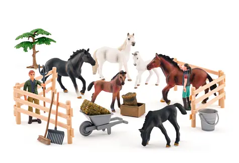 Faunica Pferdeset mit Lipizzaner / ab 3 Jahren