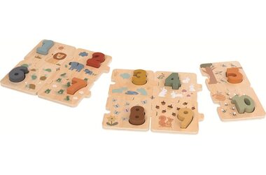 2Kids Toys Puzzle Zählen mit Tieren / ab 2 Jahren