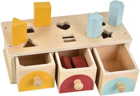 2Kids Toys Formensortierschubladen / ab 1 Jahr