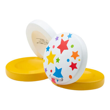 Bigjigs Toys Kastagnetten Sterne 1 Stück gelb / ab 1 Jahr