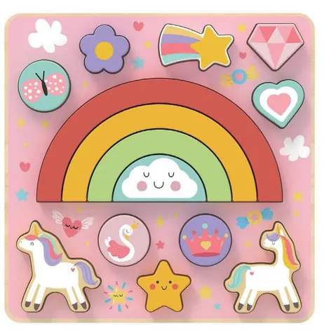 2Kids Toys Einhorn 2-in-1 Balance-Puzzle / ab 18 Monaten