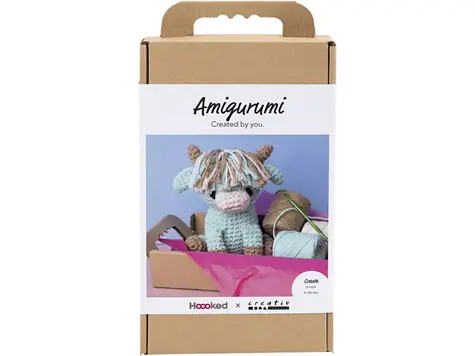 Creativ Company Amigurumi-Kuh-Häkelset / ab 12 Jahren