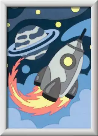 Ravensburger 235605 CreArt Weltraumrakete / Alter ab: 7 Jahren / Version: FI/DA/SV/IS/NO/CS/SK/EN