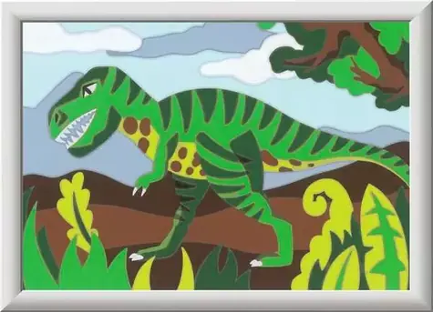 Ravensburger 235612 CreArt Wandernder Dinosaurier / Alter ab: 9 Jahren / Version: FI/DA/SV/IS/NO/CS/SK/EN
