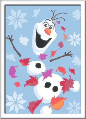 Ravensburger 201723 CreArt Disney: Die Eiskönigin - Völlig unverfroren: Lächelnder Olaf / Alter ab: 7 Jahren / Version: FI/DA/SV/IS/NO/CS/SK/EN