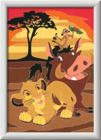 Ravensburger 201754 CreArt Disney: Der König der Löwen / Alter ab: 7 Jahren / Version: FI/DA/SV/IS/NO/CS/SK/EN