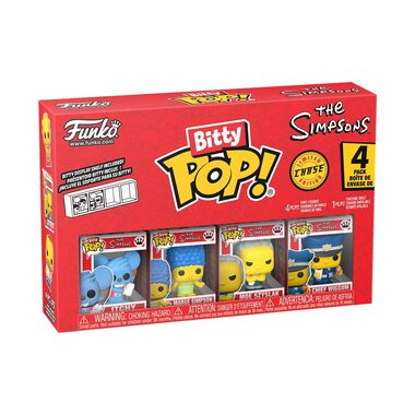Funko Bitty POP: Simpsons - Itchy 4er-Pack / ab 3 Jahren