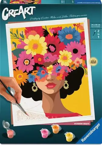 Ravensburger 120231479 CreArt Blooming Beauty / Alter ab: 12 Jahren / Version: international